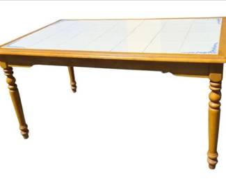 Table With Tile Surface