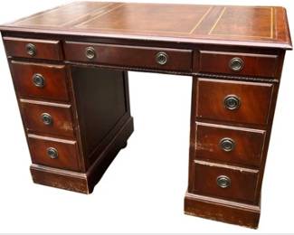 Leather Top Desk