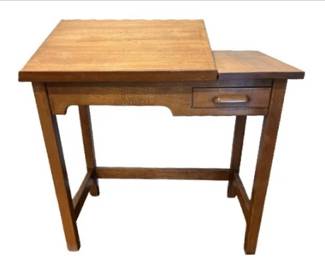 Americana II Style Drafting Table With Adjustable Top