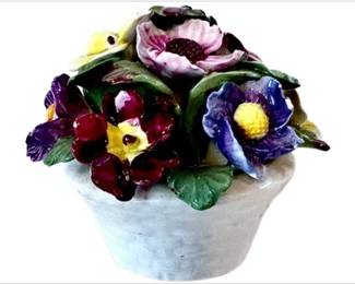 Aynsley English Porcelain Flower Figurine