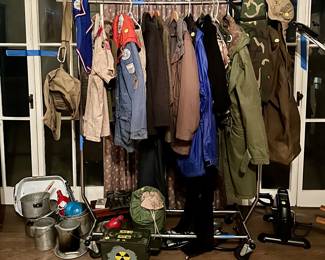 Military, Boy Scout, Caming Equipment