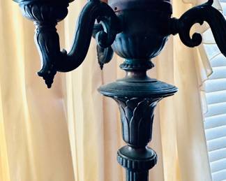 Antique Torchiere - Floor Lamp (details)