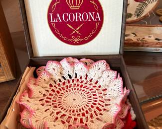 Crocheted items