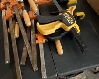 Trigger clamps Lots of them 
