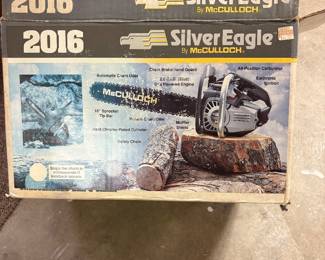 McCullouch Silver Eagle chain saw