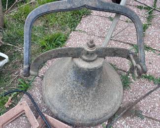 Antique Cast Iron Bell 