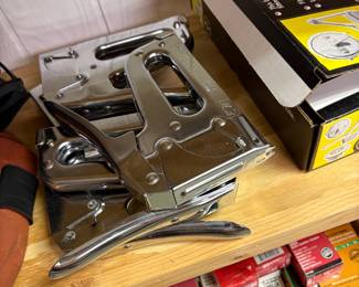 Lots of staple guns
