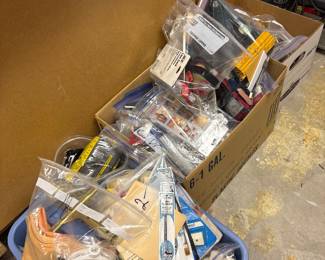 LOTS of BAGGED items “ great stuff inside” 