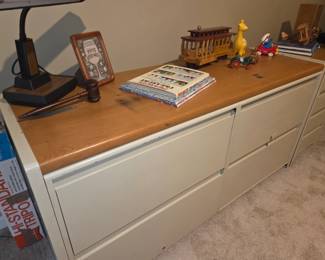 Metal file cabinet