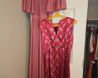 Vintage clothing, many handmade