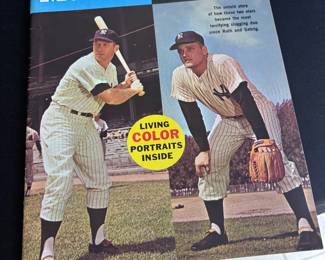 Vtg 1960’s Baseball magazine