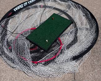 Golf Pop Up net- Folds flat for easy storage
