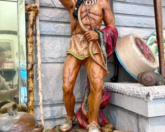 UNIVERSAL STATUARY NATIVE AMERICAN STATUE