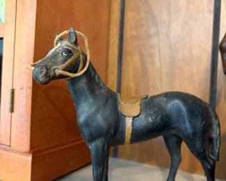 VINTAGE CAST IRON HORSE