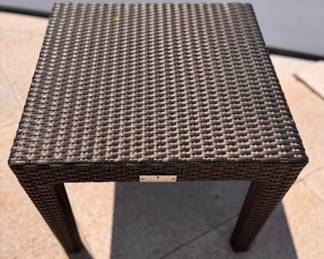 JANUS Et Cie Side Table -- 6 Available. EXCELLENT CONDITION. Each Measures 18" x 18" x 15" H. Photo 2 of 2. 
