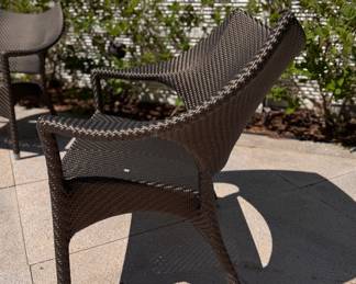 JANUS Et Cie Amari Low Back Lounge Chair - 6 Available. They Are In Okay Shape.  Photo 2 of 3. 
