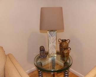 Lamp, bric-a-brac