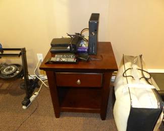 Side table, Xbox & games