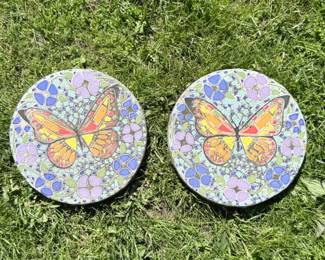 72 MosaicButterflySteppingStones