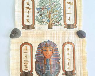 65 HandPaintedEgyptianPapyrusPaintings