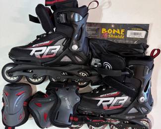 116 RollerbladeSpitfireSg3AdjustableBoneShieldzProtectivePads