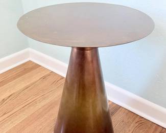 5 ContemporaryHeavyMetalPedestalSideTablePlantStand