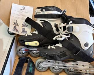 122 SebaFRX80InlineSkatesBladeRunnerWristProtectors