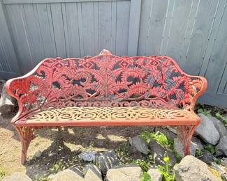 42 CastIronGardenBench