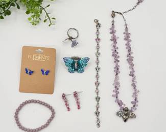 73 MixofJewelryEarringsBraceletRingsNecklace