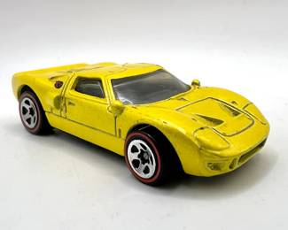 Hotwheels RED LINE Yellow Ford GT-40