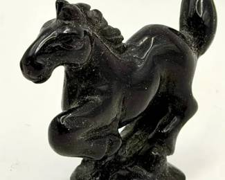 Carved Stone Horse