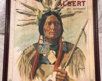 Prince Albert Framed Advertisement