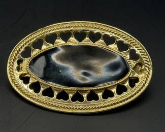 Vintage Gold Tone Barrette
