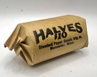 Coins in Kennedy Halves Roll — Unsearched