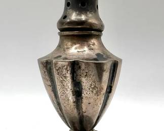 Sterling Silver Salt or Pepper Shaker