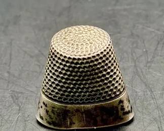 Sterling Silver Thimble