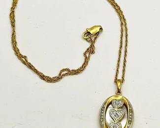Vintage Heart Necklace