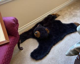 PLUSH BEAR RUG