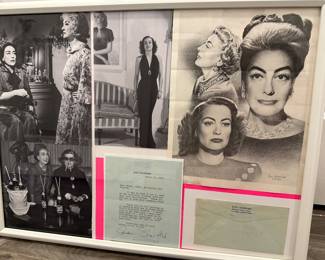 Joan Crawford Collage......done for display and you can re create your own version