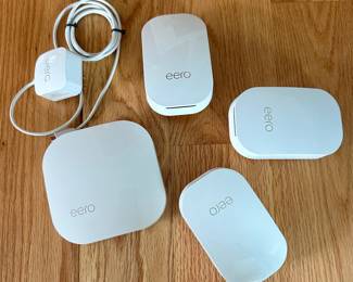 EERO PRO 6E Base and 3 extenders