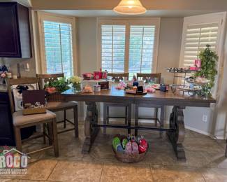 Please join Roman and Company for a Mother’s Day weekend residential estate tag sale on Saturday, May 9, 2026 8A-2P and Sunday, May 10, 2026 9A-2P at 14418 Miguel Terrazas Drive, EPTX 79938 (East side). Items include: 2 LR sets, 2 DR sets, multiple bedroom sets, housewares, decor, holiday items, jewelry, Kimball Queen Anne style piano, laptops, clothes, shoes, electric wheelchair, yard and garden items and more!  Celebrate Mother’s Day weekend with us! Free ROCO Bucks for the first 20 Moms!  Images available at www.rocoestatesales.com    WHERE: 14418 Miguel Terrazas Drive, EPTX 79938 WHEN: SAT 05/09/26 8A-2P and SUN 05/10/26 9A-2P  No prices offered prior to sale date.&nbsp;  Please bring assistance to load large and/or heavy items.  Credit cards accepted with minimum $20.00 purchase.  We look forward to seeing you at the sale!