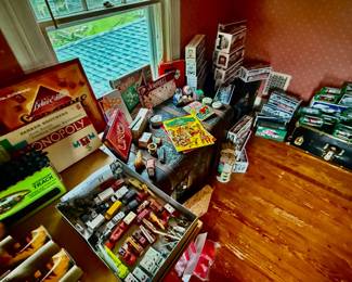 Vintage Games, Books, Toys