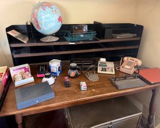 Office Desk Supplies, Vintage Telephones