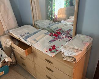 MCM Double Dresser with Mirror