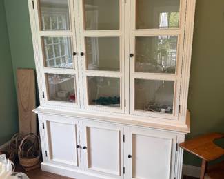 White French Country Shaker Style Buffet/Hutch