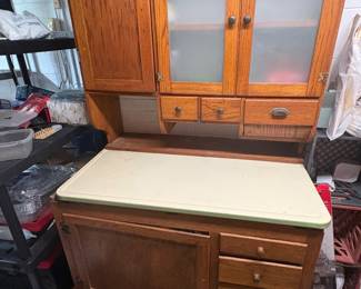 Beautiful antique hutch
