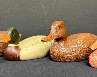 CasCarbed Wood Art Ducks  Big Sky Carvers mallard