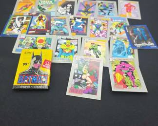 DC Comics Trading Cards  Topps Batman Unopened Pack