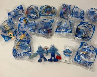 Smurfs Movie 2011  2013 McDonalds Toys Figurines