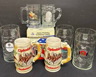 Package From Home By Norman Rockwell Collector Stein And Various Other Steins